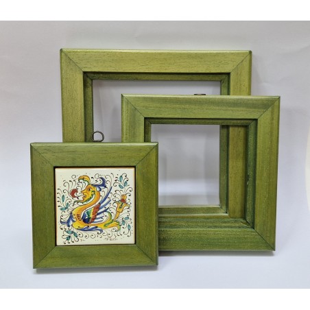 CLC Cornici classiche color Verde per piastrelle in ceramica