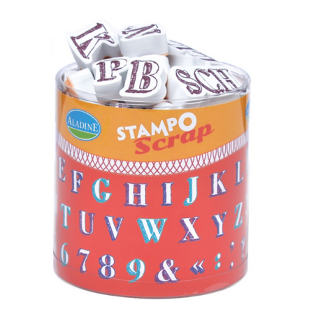 EF4550306 set 54 timbri alfabeto