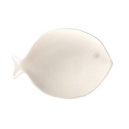 K1144 piatto pesce cupo cm.32x22,5xh7.5