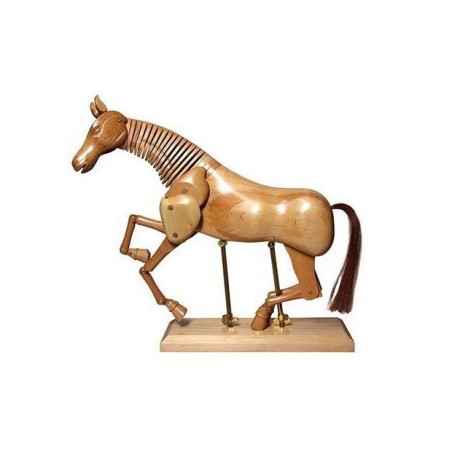 cw210 Cavallo in legno cm.45x40h