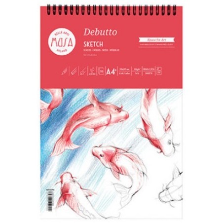 cw133394 Album Debutto 120gr-gr.fine-100% cellulosa A4+