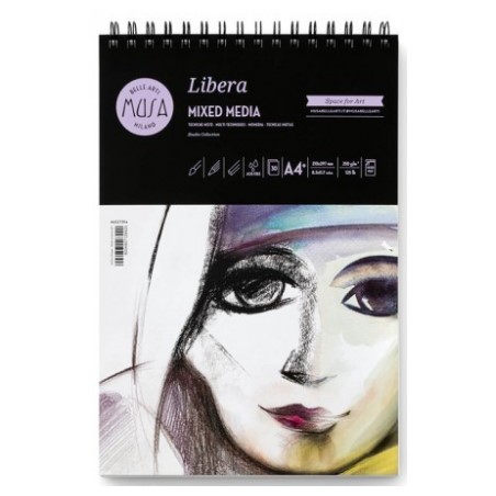 cw127393 Album Libera Mixed media 250gr-100% cellulosa A3