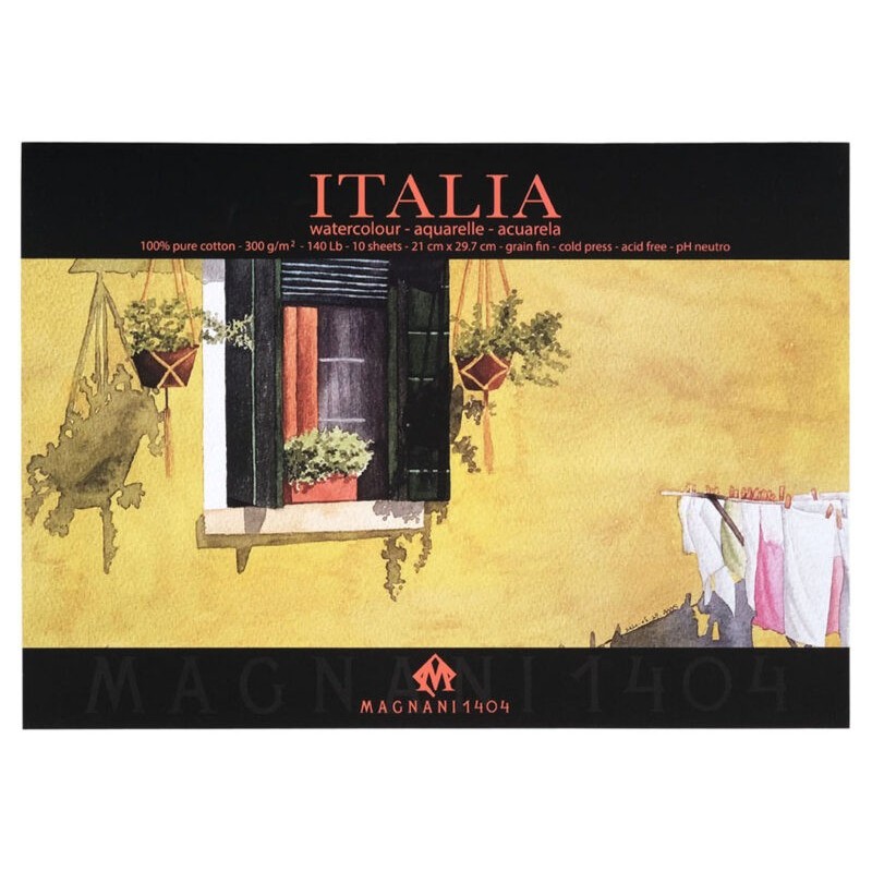 Album Italia 300gr-gr.fine-100% cotone A4