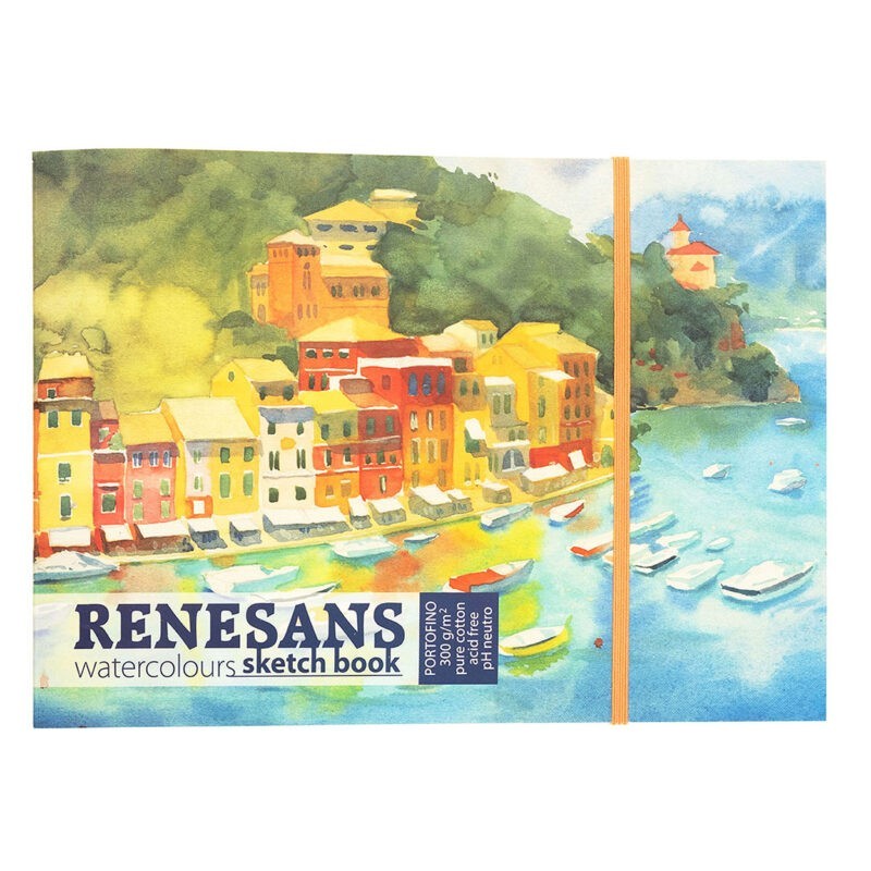Album sketchbook Portofino 300gr-gr.satinata-100% cotone 17,5x24,5