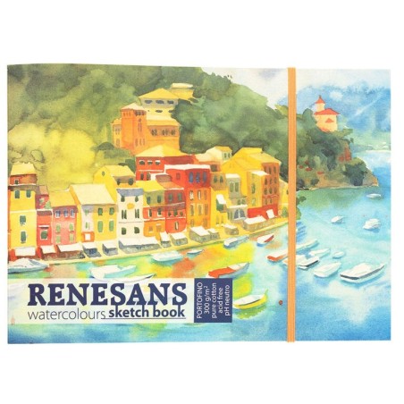 Album sketchbook Portofino 300gr-gr.satinata-100% cotone 17,5x24,5
