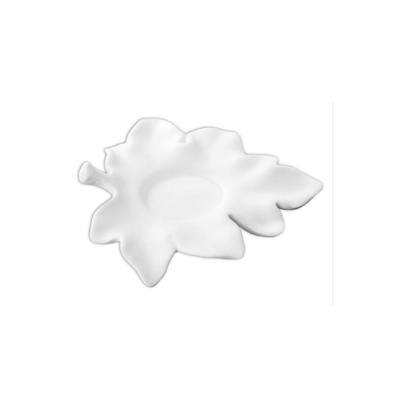 K1175 Piattino foglia per tazzina caffè