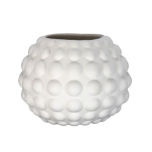 K1191 Vaso con rilievi cm.18