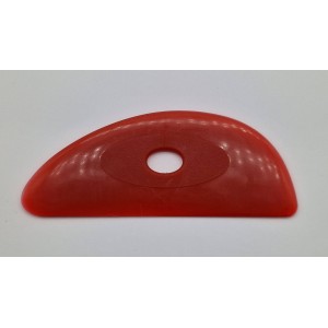 TWP17-DR Spatola gomma morbida cm.12,5x5