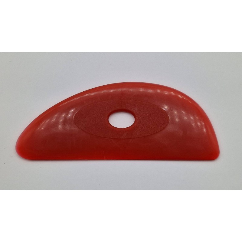 TWP17-DR Spatola gomma morbida cm.12,5x5