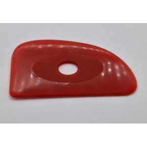 TWP17-ER Spatola gomma morbida cm.10,5x5