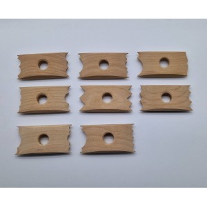 TWC17 Set 8 Spatole legno cm.8