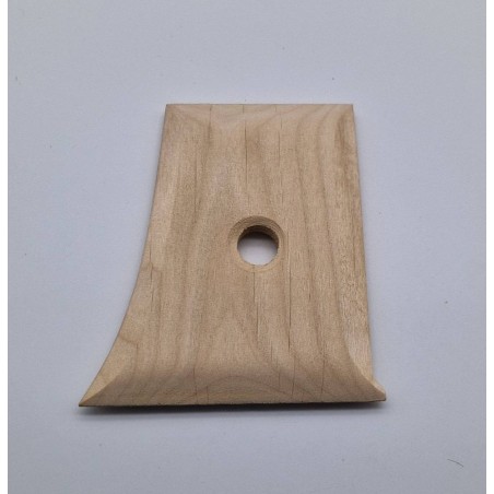 TWC17-22 Spatola legno per creare basi oggetti cm.9x8