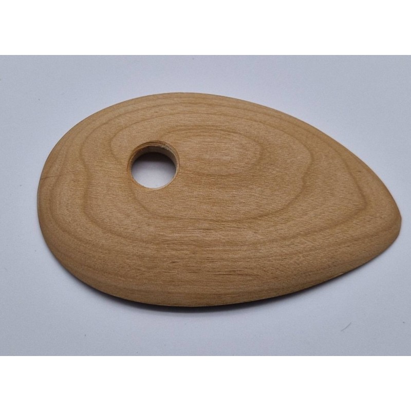 TWRA3 Spatola speciale concava legno cm.13x8