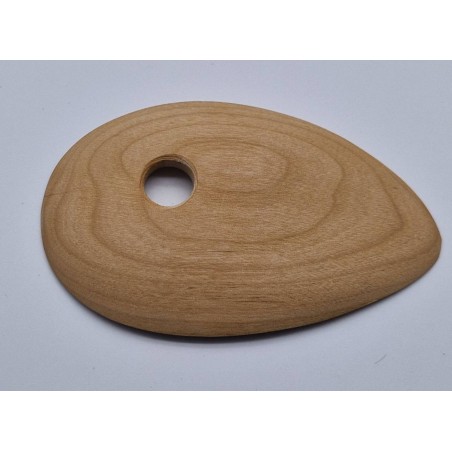 TWRA3 Spatola speciale concava legno cm.13x8