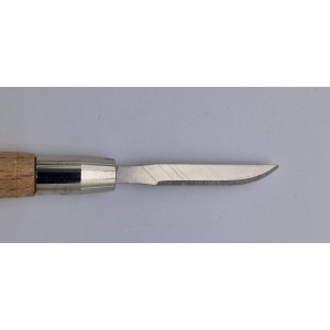 TWT38 Coltello manico legno cm.14