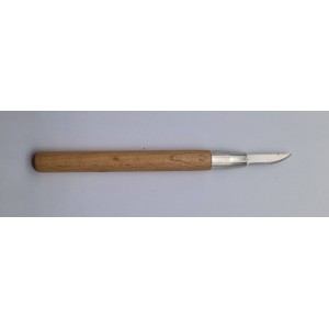 TWT39 Coltello manico legno cm.12,5