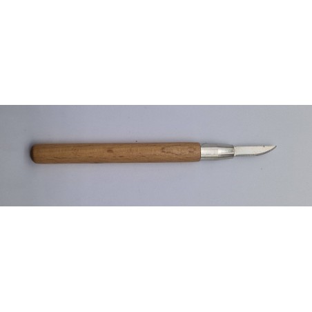 TWT39 Coltello manico legno cm.12,5