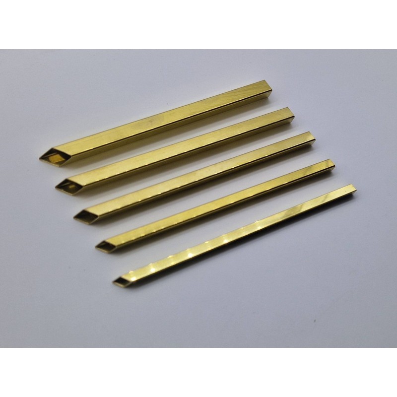 TWC-41D set Forargilla romboidali cm.12 - 5 pz (fori da 4.2 a 8.2 mm)