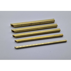 TWC-41S set Forargilla squadrati cm.12 - 5 pz (fori da 4 a 8 mm)