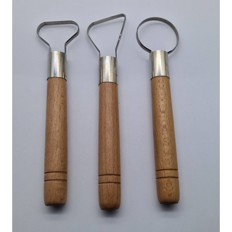 TWC34-456 Set 3 mirette corte cm.18/19