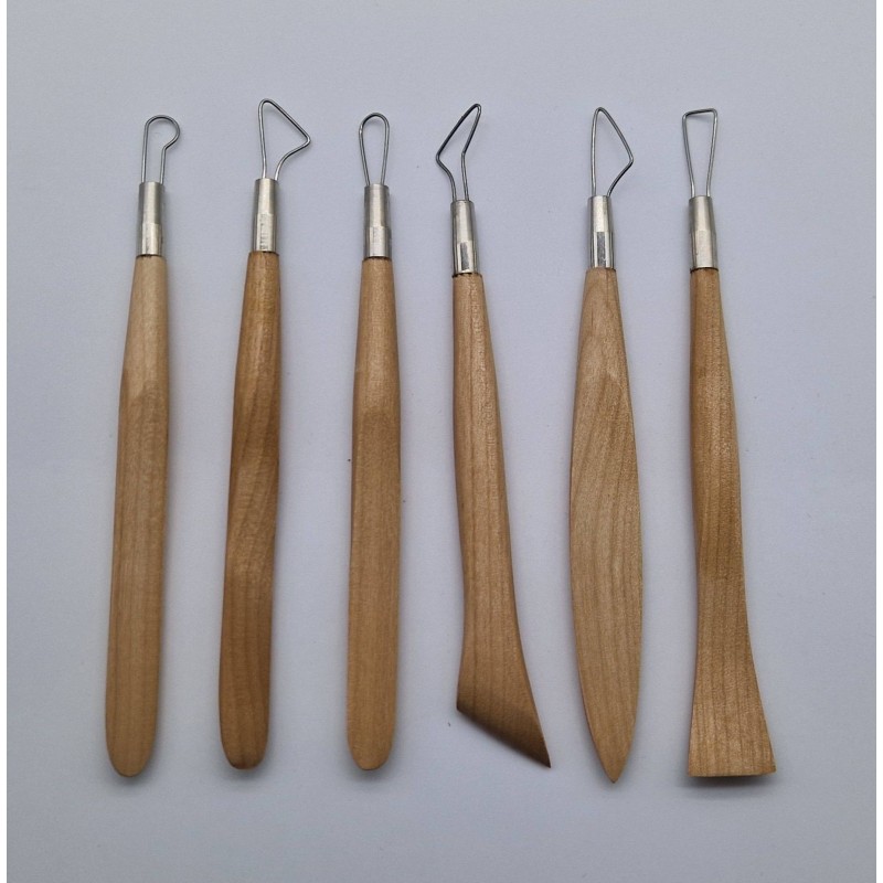 TWC30a Set 6 stecche-mirette filo tondo  cm.16