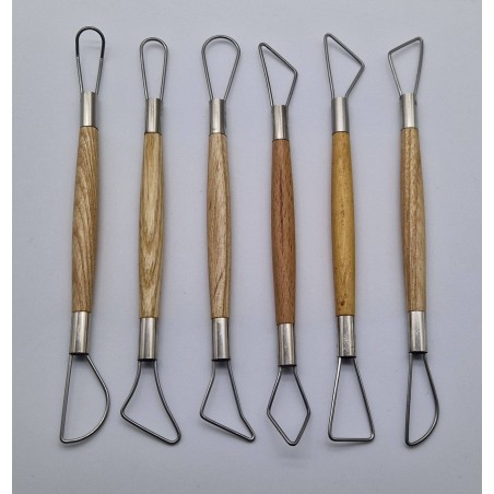 TWC05 Serie 6 mirette filo tondo cm.20