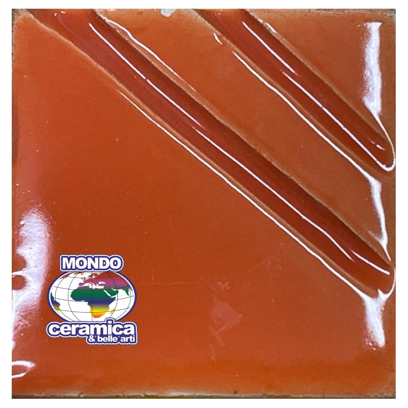 CLV3104 Vernice o cristallina lucida apiombica arancio