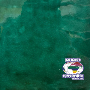 CLVP3294 Vernice o cristallina lucida apiombica verde craquelè