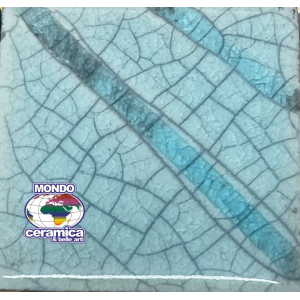 CLVP3295 Vernice o cristallina lucida apiombica acqua marina tenue