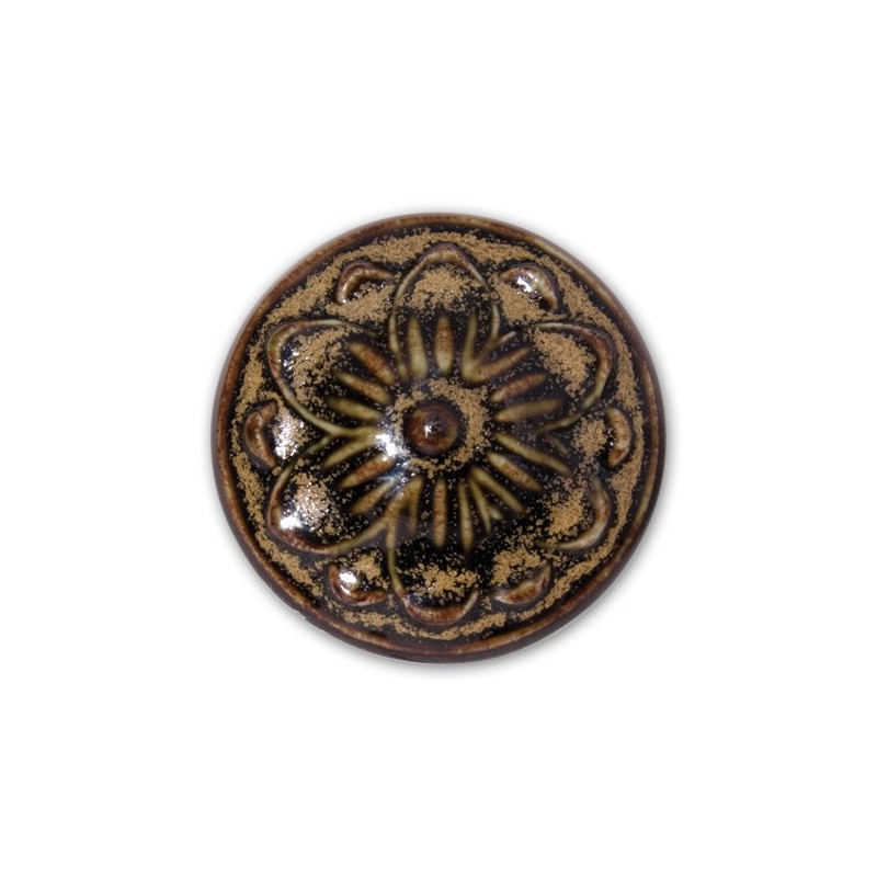 Spas19208 Smalto CRYSTALLIZED BLACK per PORCELLANA