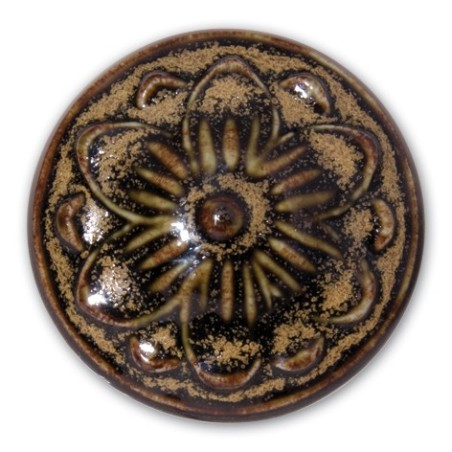 Spas19208 Smalto CRYSTALLIZED BLACK per PORCELLANA