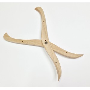 TWC69-3 Compasso doppio legno cm.20