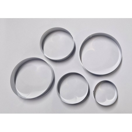 TWpcs14 set 5pz fustelle tonde per argilla