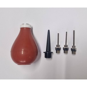 TWrbs-set Pompetta in plastica per smalti ed engobbi 50ml