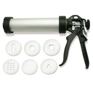 BZ233GR Trafila manuale cm.33 , uscita cm.5 , con 6 sagome