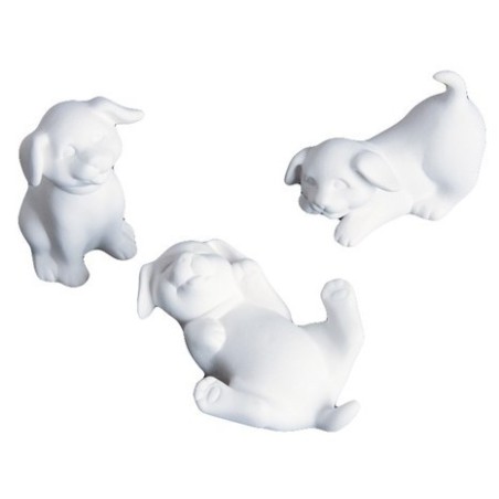 K1237 Set 3 cuccioli cm.8/10