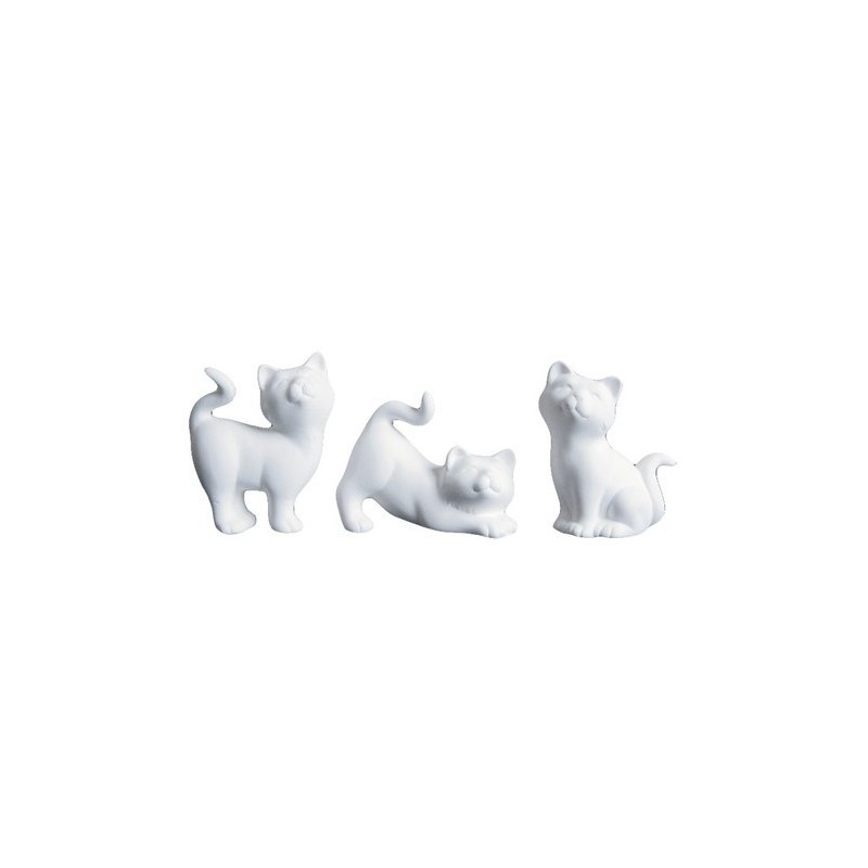 K1238 Set 3 gatti cm.7/9