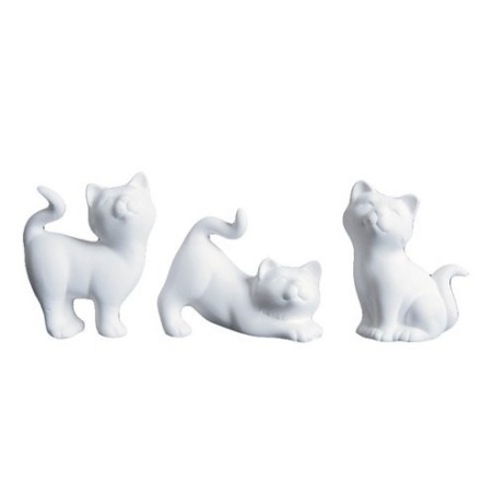 K1238 Set 3 gatti cm.7/9