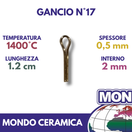 Gancetti (100pz) N°17
