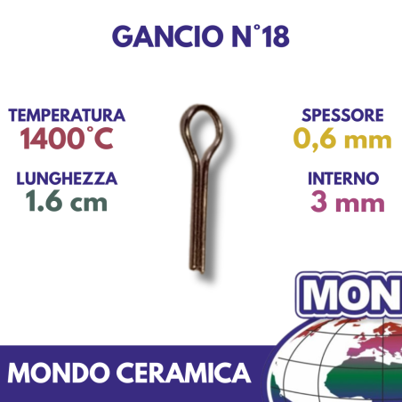 Gancetti (100pz) N°18