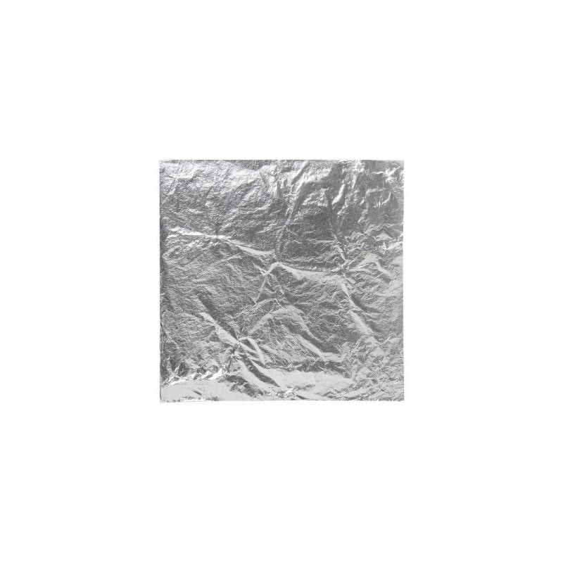 Foglia argento - 14x14, 25 fogli