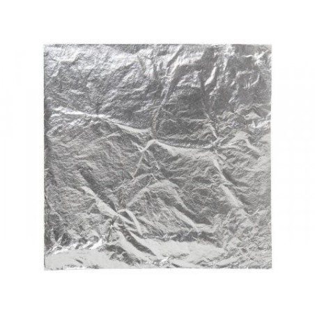 Foglia argento - 14x14, 25 fogli