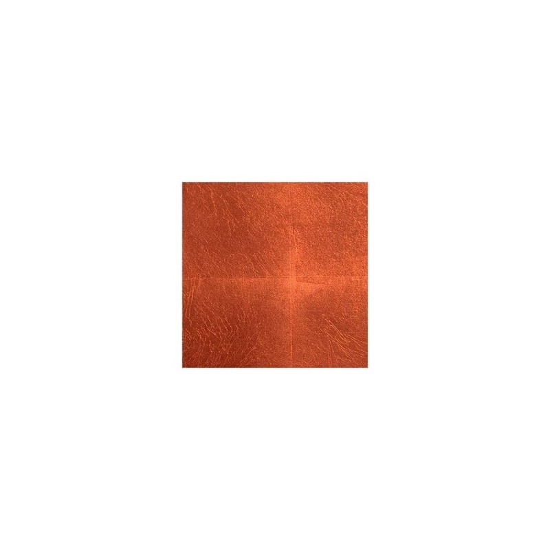 Foglia rame - 14x14, 25 fogli