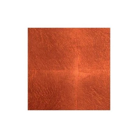 Foglia rame - 14x14, 25 fogli