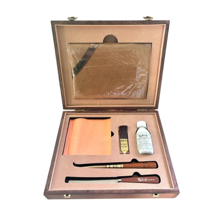 Cassetta in legno per doratura