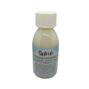 Vernice Lucida all'acqua per quadri