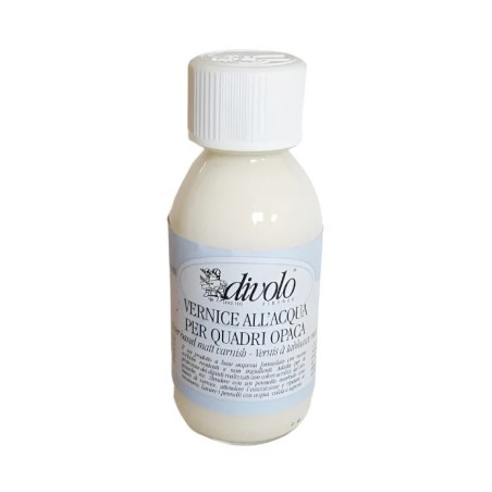Vernice Opaca all'acqua per quadri