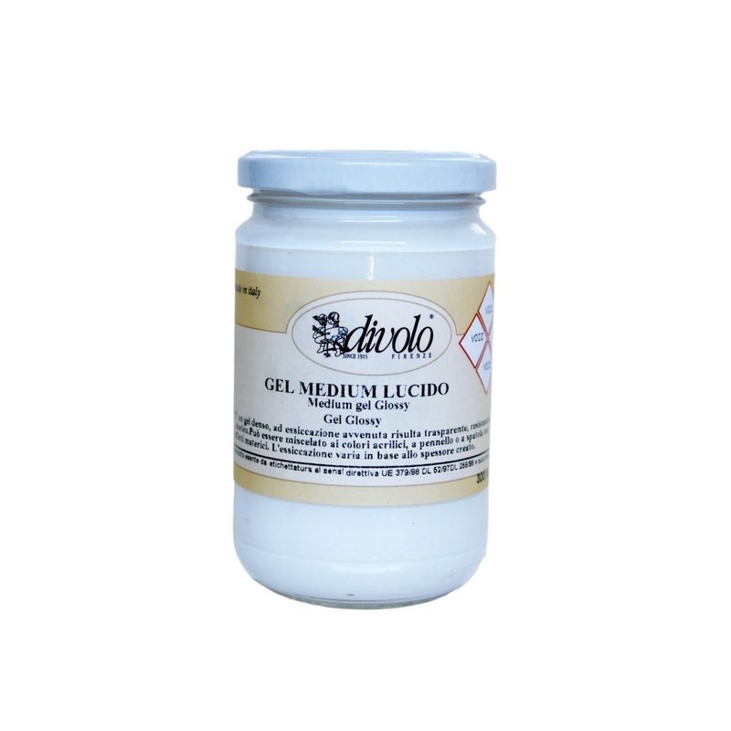 Gel medium lucido