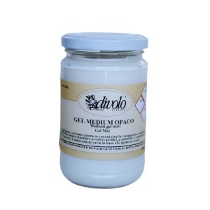 Gel medium opaco