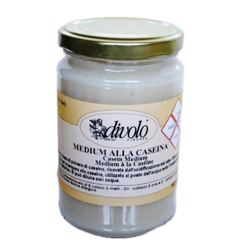 Medium alla caseina